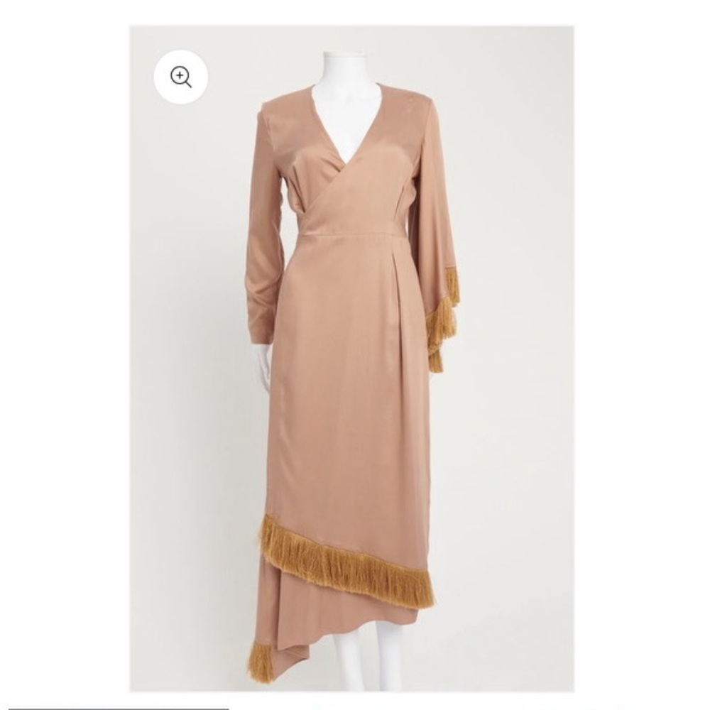 Mother of pearl  wrap dress